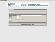 Tablet Screenshot of ppua.siu.edu.ar