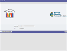 Tablet Screenshot of conferenciaspnl.siu.edu.ar