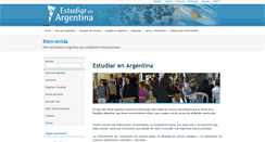 Desktop Screenshot of estudiarenargentina.siu.edu.ar